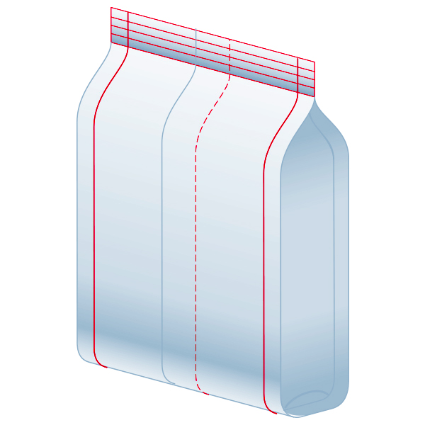 Пакет StabiloBag, шов по центру Пакет StabiloBag, шов по центру